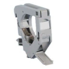 Крепление на DIN-рейку для модулей Keystone Jack Hyperline FP-IE-DIN-KJ-1-GY