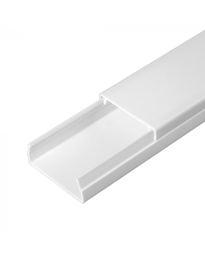 Кабель-канал белый 2-й замок в п/э 40х16 (56м/уп) Промрукав PR.0325206 в Балашихе Кабель-канал Pintop.ru
