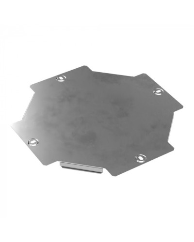 Крышка ответвителя Х-образного Стандарт INOX (AISI 304) 150 Промрукав (PR16.3195) в Балашихе Аксессуары для лотков Pintop.ru