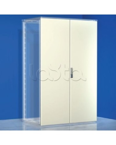 Дверь сплошная, двустворчатая, для шкафов DAE/CQE, 2000 x 800 мм DKC R5CPE2081 в Балашихе Аксессуары для стоек и шкафов Pintop.ru