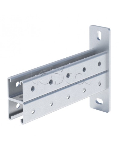 STRUT-консоль двойная 41х41 мм, основание 250 мм HDZ EKF (stkd414125-HDZ) в Балашихе Аксессуары для лотков Pintop.ru