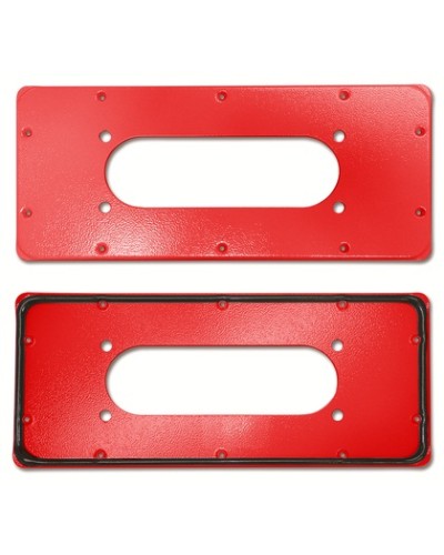 Фланец красный для ST с перф. Тип 5 DKC R5FPST03-RAL3000 в Балашихе Аксессуары для стоек и шкафов Pintop.ru