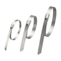 Хомут кабельный стальной 4,6x152 мм (50 шт/уп) Экопласт 45315