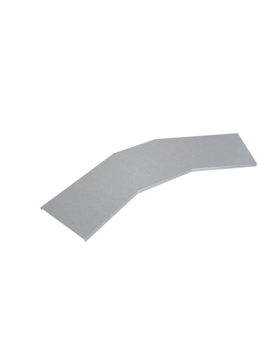 Крышка лестничного горизонтального угла 45 гр. 700 мм HD КМ-профиль (KLGL45-700 HD) в Балашихе Аксессуары для лотков Pintop.ru