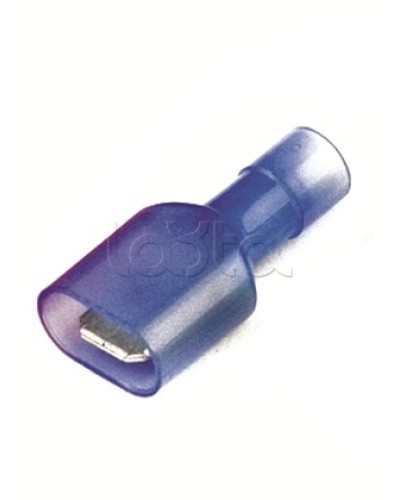 Наконечник плоский полностью изолир. (вилка) 1,5-2,5 кв.мм 6,3х0,8 мм (РППИ-П) DKC 2B22TP в Балашихе Крепежные изделия Pintop.ru