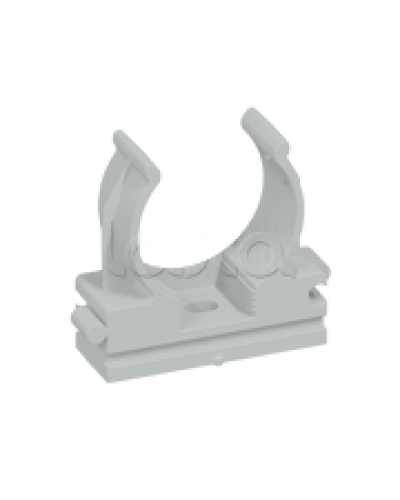 CFQ32 Держатель (клипса) для труб, для монтажного пистолета D32мм, цвет чёрн. (1уп=10шт) Экопласт (41532-10BL) в Балашихе Держатели, клипсы, скобы Pintop.ru