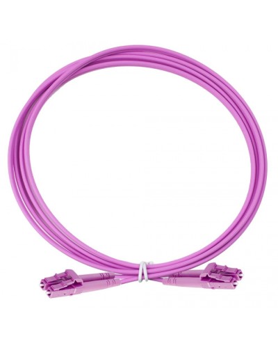 Оптический коммутационный шнур дуплексный, 2х50/125, OM4, LC-LC, 1 м Eurolan (41F-40-LC-LC-01) в Балашихе Патч-корды и пигтейлы Pintop.ru