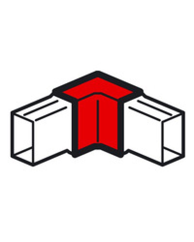 Угол внутренний для кабель-канала METRA 16x16 Legrand (638111) в Балашихе Аксессуары для кабель-канала Pintop.ru