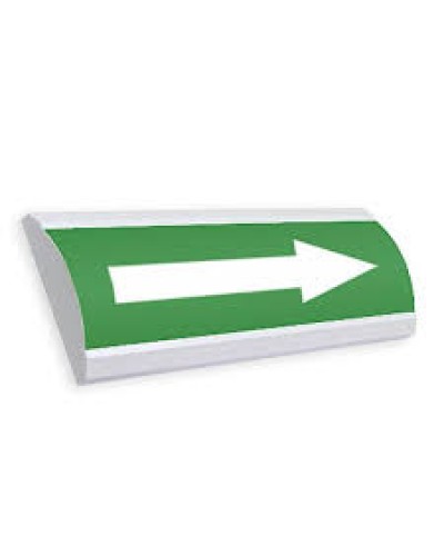 Оповещатель табло световое полусферическое Электротехника и Автоматика ЛЮКС-24 Выход стрелка вправо в Балашихе Оповещатели Pintop.ru