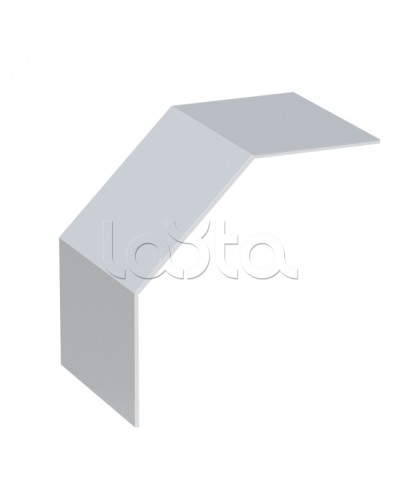 Крышка на угол 90 градусов вертикальный внешний лестничный усиленная 150x500 мм (2 мм) EKF (kvoltp90150500-2) в Балашихе Аксессуары для лотков Pintop.ru