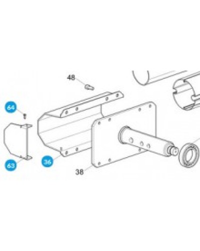 Основание блока управления ZL37 Came 319149 в Балашихе Запчасти для шлагбаумов и автоматики Pintop.ru