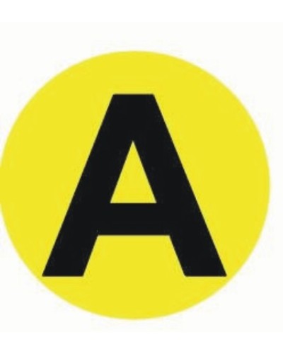 Наклейка B d=20мм EKF PROxima (an-2-9-1) в Балашихе Аксессуары для стоек и шкафов Pintop.ru