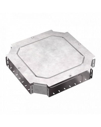 Х-образный ответвитель с крышкой Стандарт 400х100 Промрукав (PR16.0642) в Балашихе Аксессуары для лотков Pintop.ru