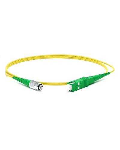 Патч-корд волоконно-оптический Hyperline FC-S2-9-FC/AR-ST/AR-H-1M-LSZH-YL в Балашихе Патч-корды оптические Pintop.ru
