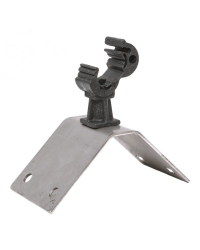 Держатель кровельный на конек с пластиковым фиксатором, Ni EKF PROxima (lp-42210-ni) в Балашихе Электротехническое оборудование Pintop.ru