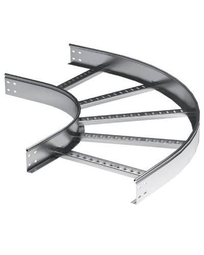 Угол горизонтальный 90 градусов 50x200 R-300 DKC LC5320 в Балашихе Аксессуары для лотков Pintop.ru