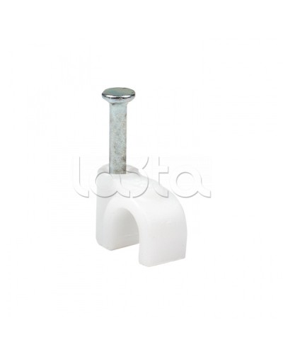 Скоба крепежная круглая (5мм.) (50шт.) EKF PROxima (plcn-sr-5) в Балашихе Держатели, клипсы, скобы Pintop.ru