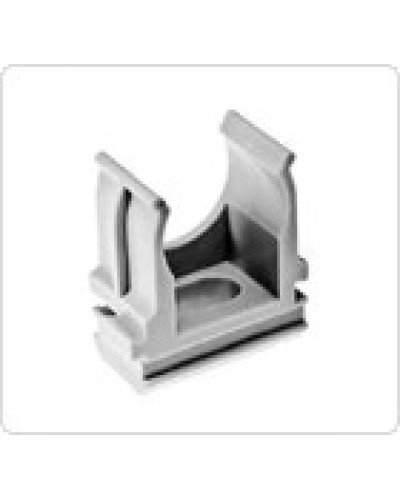 Крепеж-Клипса 32мм, серый, (50шт/уп) Промрукав 0632 в Балашихе Держатели, клипсы, скобы Pintop.ru