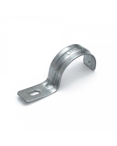 Скоба метал. однолапковая усиленная противопожарная СМОУ d31-32 мм (50шт/600шт уп/кор) Промрукав (PR13.02404) в Балашихе Держатели, клипсы, скобы Pintop.ru