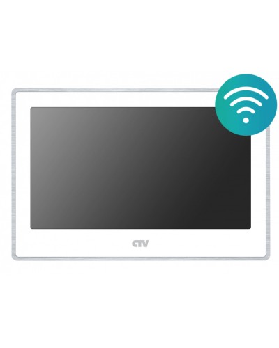 Монитор видеодомофона CTV-M5702NG белый в Балашихе Абонентские видеоустройства Pintop.ru