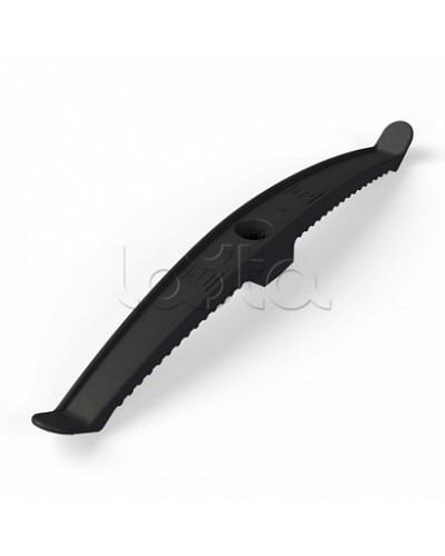 Держатель кабеля двусторонний для прямого монтажа черный (20шт/120шт уп/кор) Промрукав (PR13.0383) в Балашихе Монтажные материалы Pintop.ru