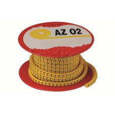 Колечко маркировочное 3, 2.5-4мм. черное на желтом DKC AZO303BY