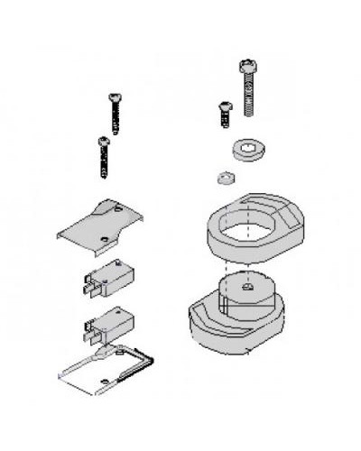 Механизм разблокировки FAST Came 119RID234 в Балашихе Запчасти для шлагбаумов и автоматики Pintop.ru