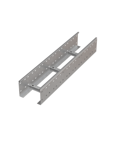 Лоток лестничный 150х300х1,5 L2000 мм HD N КМ-профиль (LL150-300-1.5-2000 HD N) в Балашихе Кабельные лотки Pintop.ru