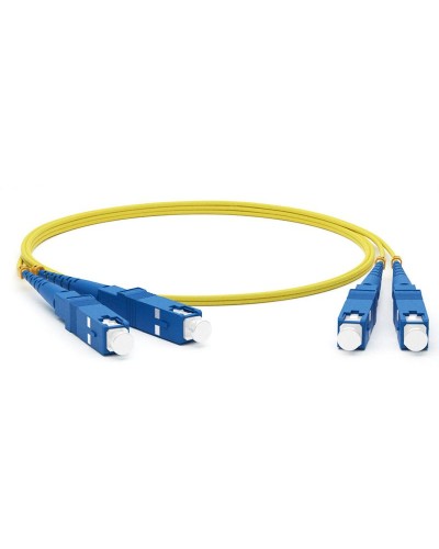 Патч-корд оптический соединительный (SM), 9/125 (OS2), SC/UPC-SC/UPC, (Duplex), LSZH, 1м 50-2011 в Балашихе Патч-корды оптические Pintop.ru