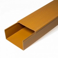 Кабель-канал бук 2-й замок в п/э 80х60 (8 м/уп) Промрукав (PR03.0205)