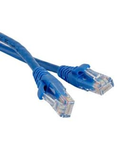 Патч-корд RJ45 - RJ45, 4 пары, UTP, категория 6, 5 м, синий, LSZH LANMASTER LAN-PC45/U6-5.0-BL в Балашихе Патч-корды и пигтейлы Pintop.ru