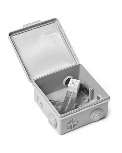 Коробка монтажная огнестойкая пластиковая герметичная КМОПГ (2к х10 мм) 100х100х50 IP54 ПожТехКабель (071-002) в Балашихе Распределительные коробки Pintop.ru