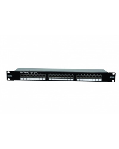 Патчпанель 19, 24xRJ45, FTP, Кат. 6 Eurolan (27B-F6-24BL) в Балашихе Патч панель Pintop.ru