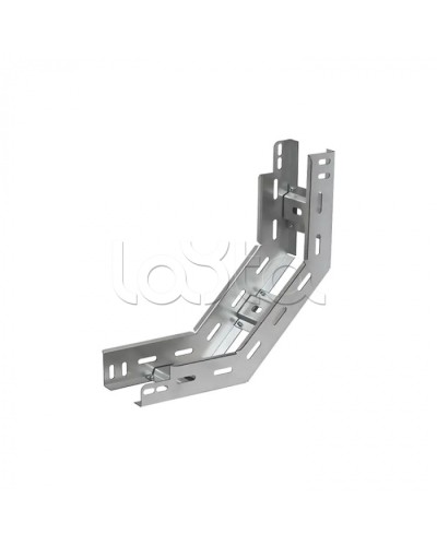 Угол вертикальный внутренний 90 градусов лестничный 400х200 (1,2 мм) Промрукав (PR08.5344) в Балашихе Аксессуары для лотков Pintop.ru