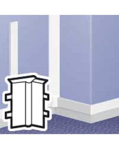 Угол внутренний переменный для мини-плинтусов DLPlus 60x16/20 белый Legrand 030291 в Балашихе Аксессуары для кабель-канала Pintop.ru