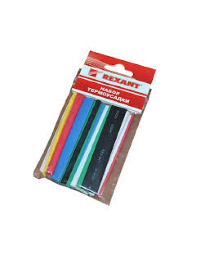 Набор термоусадочных трубок №3 (АССОРТИ) (10шт/уп) REXANT (29-0103) в Балашихе Аксессуары для кабель-канала Pintop.ru