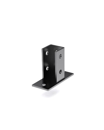 Крепление с площадкой для профиля BPM-41 горячеоцинкованное DKC BSF4102HDZ в Балашихе Аксессуары для лотков Pintop.ru