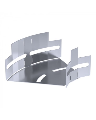 Угол горизонтальный изменяемый 0-45 градусов Стандарт INOX (AISI 316) 100х50 Промрукав (PR16.3614) в Балашихе Аксессуары для лотков Pintop.ru