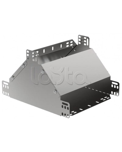 ESCA Ответвитель Т-обр. верт. вверх 100х500мм IEK (CLM50D-OVV-100-500) в Балашихе Аксессуары для лотков Pintop.ru