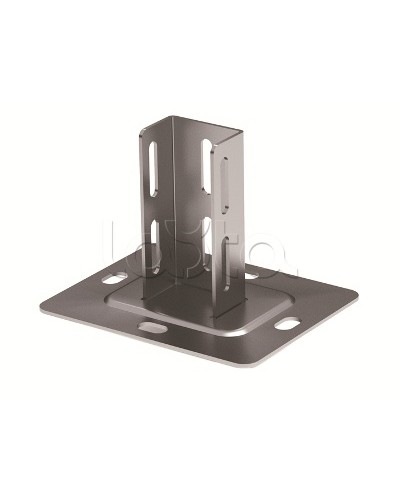 Крепление к потолку для двойного С-образного профиля 41х41, горячеоцинкованное DKC BSF8202HDZ в Балашихе Крепежные изделия Pintop.ru