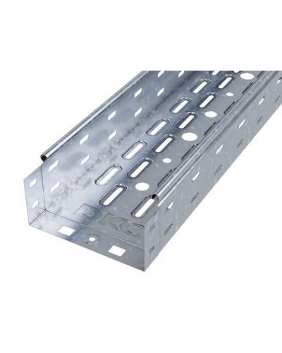 Лоток перфорированный 150х100 L 2000, горячеоцинкованный DKC 35332HDZ в Балашихе Кабельные лотки Pintop.ru