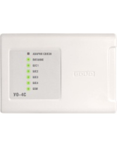 Устройство оконечное системы передачи извещений по каналам сотовой связи GSM Болид УО-4С исп.02 в Балашихе Охранно-пожарное оборудование Pintop.ru