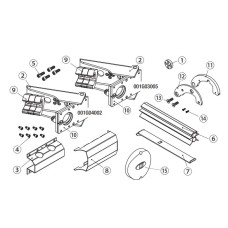 Рычаги F500 без крепления Came 119RID185
