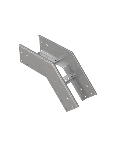 Угол лестничный вертикальный внешний 45 гр. 150х300х2,0 мм HD N КМ-профиль (LVL45-150-300-2.0 HD N) в Балашихе Аксессуары для лотков Pintop.ru