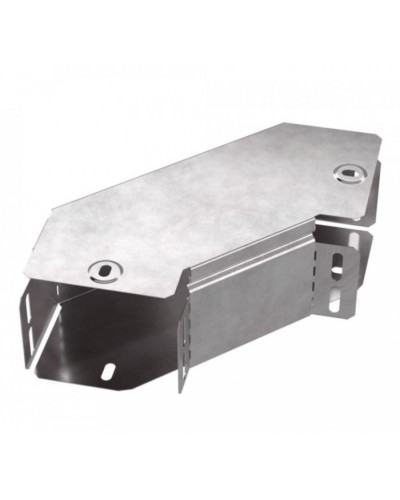 Угол горизонтальный 90 градусов с крышкой Стандарт 100х80 Промрукав (PR16.0412) в Балашихе Аксессуары для кабель-канала Pintop.ru