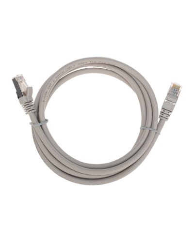 Патч-корд F/UTP, CAT 6, RJ45-RJ45, 26AWG, LSZH, серый, 2м REXANT 02-0210-2 в Балашихе Патчкорды (медные) Pintop.ru