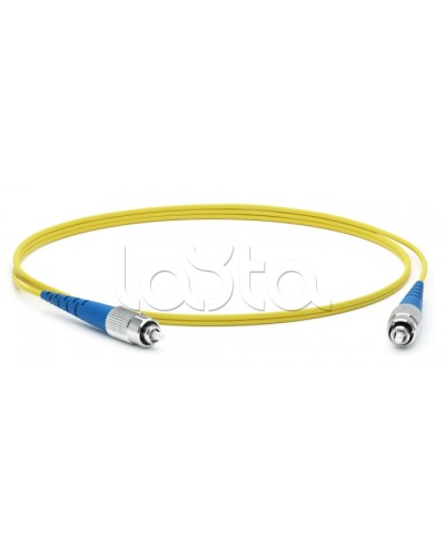 Патч-корд волоконно-оптический SM 9/125 (OS2), FC/UPC-FC/UPC, simplex, LSZH, 10 м Hyperline FC-S2-9-FC/UR-FC/UR-H-10M-LSZH-YL в Балашихе Патч-корды оптические Pintop.ru