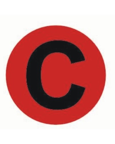 Наклейка C d=20мм EKF PROxima (an-2-9-2) в Балашихе Аксессуары для стоек и шкафов Pintop.ru