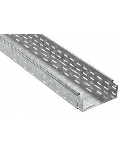 ESCA Лоток перфорированный 80х200х3000-1,0 HDZ IEK (CLP10-080-200-100-3-M-HDZ) в Балашихе Кабельные лотки Pintop.ru