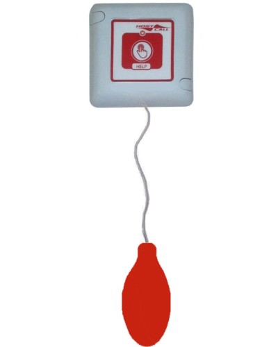 Пневмокнопка вызова влагозащищенная со шнуром Hostcall MP-435W2 в Балашихе Система оповещения и трансляции Hostcall Pintop.ru